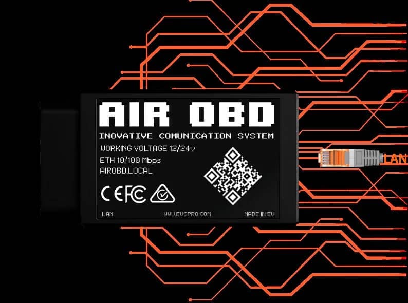 OBD-Adapter für die Fernwartung mit Netzwerkanschluss