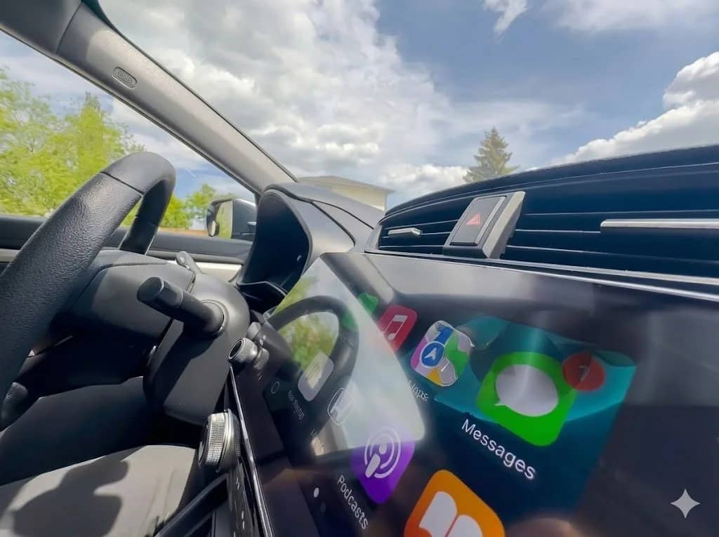 Nachgerüstete Smartphone-Integration im Fahrzeug