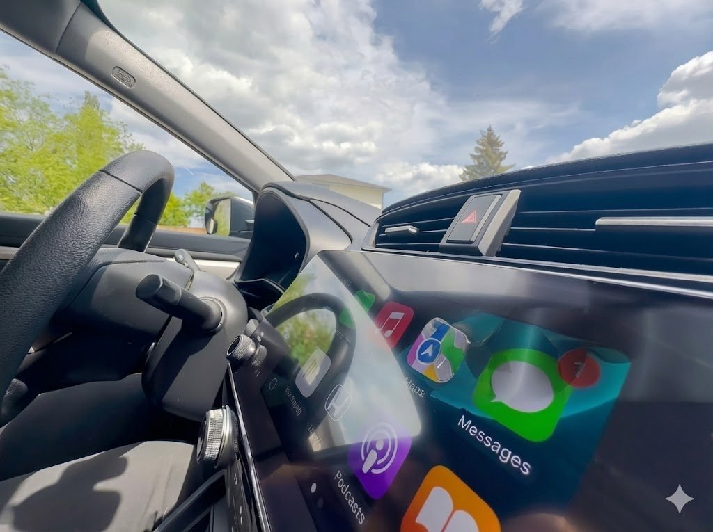 Apple CarPlay auf nachgerüstetem Display